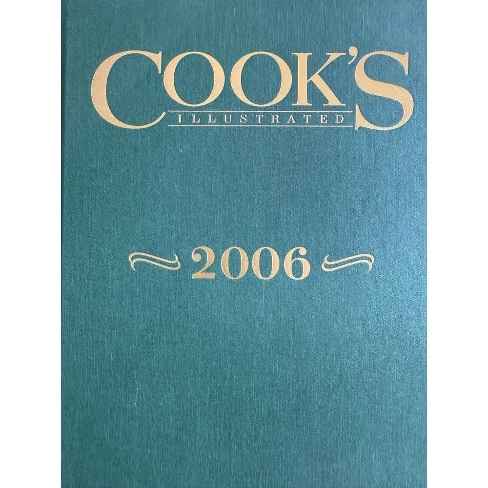 Cooks Illustrated Bound Lot of 7 Cookbooks Recipes Culinary Arts 2006,7,9,..